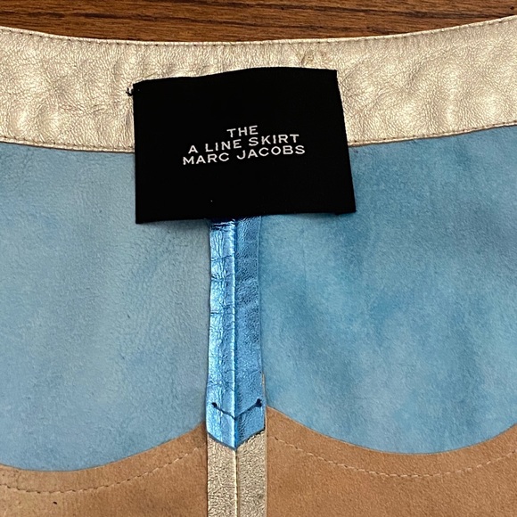 MARC JACOBS ‘THE ALINE SKIRT** Leather**US 0 $785 - Picture 6 of 7
